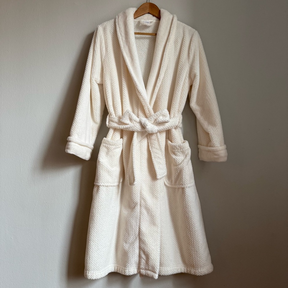 Ulta Beauty Cream Robe Bathrobe S/M